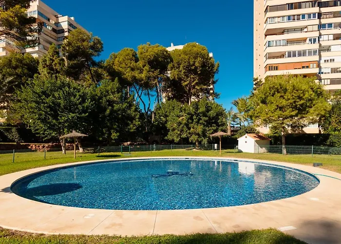 Apartment Beachfront With Panoramic Sea Views, Private Parking, Swimming Pools And Mini Golf *