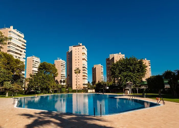 Apartamento Beachfront With Panoramic Sea Views, Private Parking, Swimming Pools And Mini Golf *